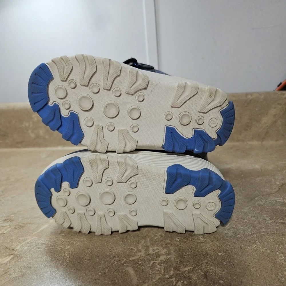 Nickelodeon Paw Patrol Snow Boots Boys Size 9 Blue Chase‎ Marshall Warm Winter